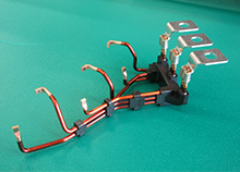 モーター内配線部品(Semi-rigid Connect Assy)